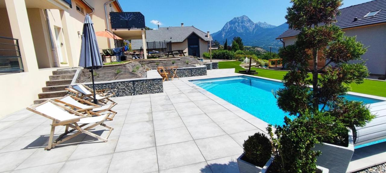 Chambre Vue Lac Av Piscine Prunières Εξωτερικό φωτογραφία