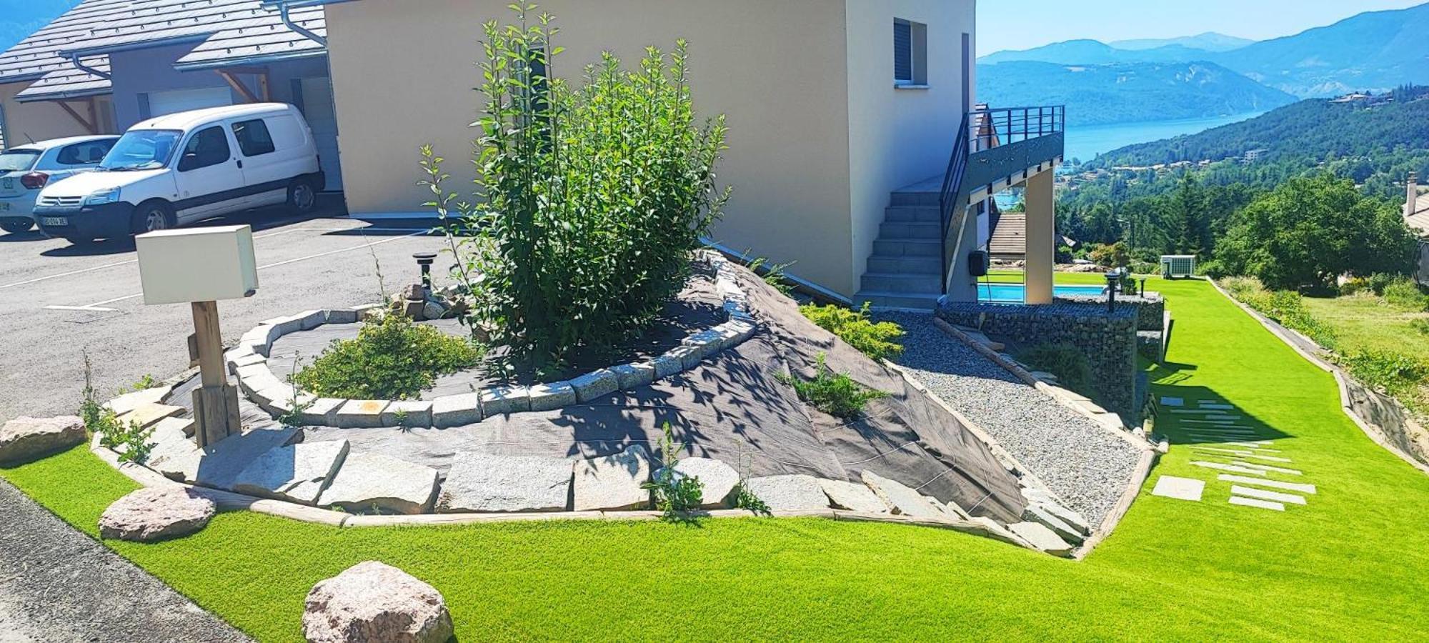 Chambre Vue Lac Av Piscine Prunières Εξωτερικό φωτογραφία